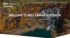 Desktop Screenshot of bellcanvas.com.au